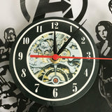 Classic Retro Style Alice in Wonderland Vinyl Record Wall Clock